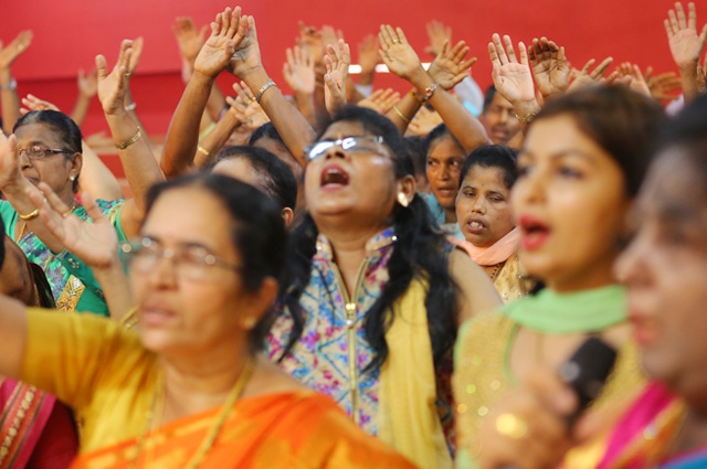 Grace Ministry Celebrated the Feast of Divine Mercy 2018 along with the 5th Anniversary of Prayer Center with grandeur in Mangalore here on April 6, 2018. 